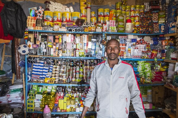 Nab in his little shop in a village at Ounianga kebir part of the the Unesco sight Ounianga lakes