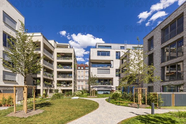 Modern residential buildings