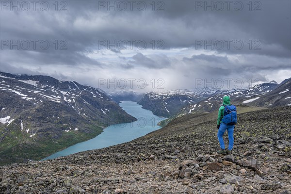 Hiking on the Besseggen Hike