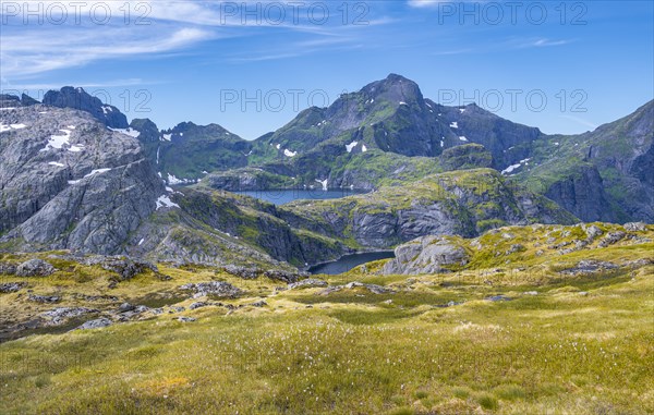 Lake Tennesvatnet and Krokvatnet