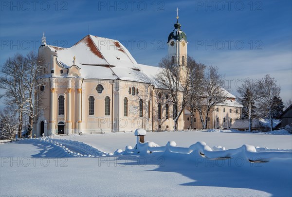 Exterior view of the Wieskirche