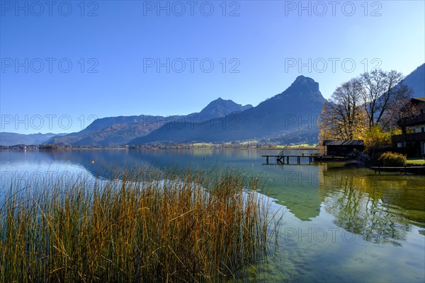 St. Wolfgang above lake Wolfgangsee