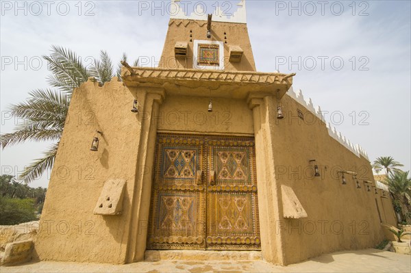 Coloured door