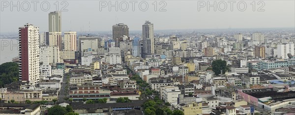 View from Mirador Faro Las Penas to the city