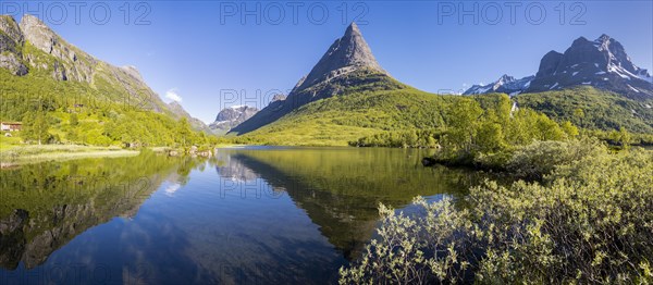 Lake Litlvatnet in Innerdalen High Valley