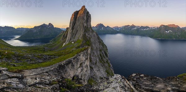 Steep mountain Segla