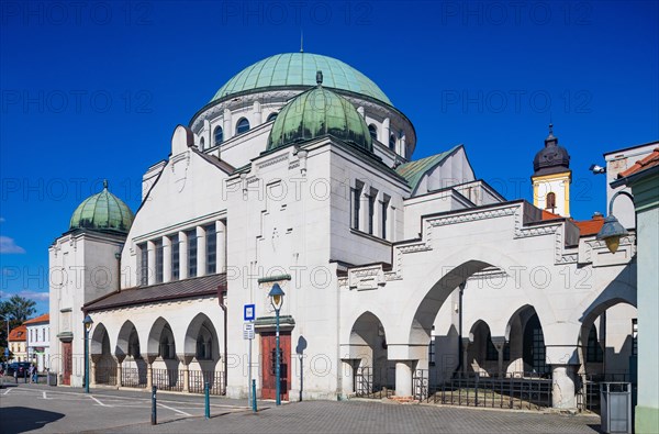 Jewish synagogue on the main square