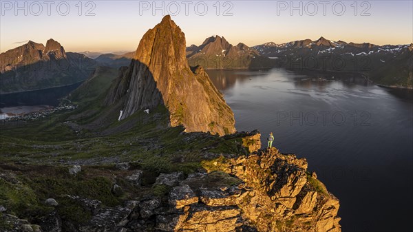 Steep mountain Segla