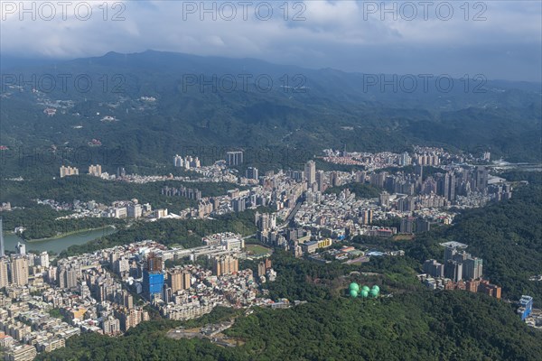 Aerial of Taipeh