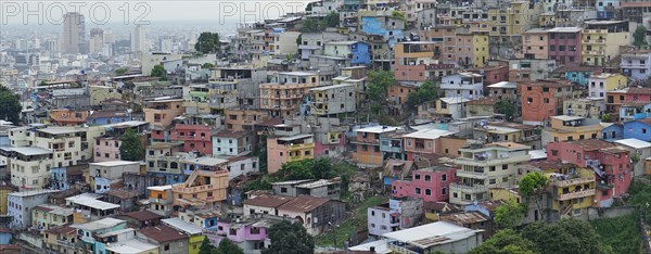 Colorful houses in the Las Penas neighborhood