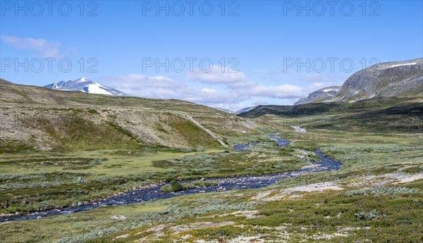 River in the tundra