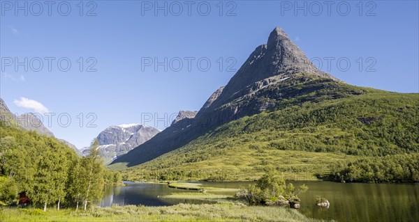 Lake Litlvatnet in Innerdalen High Valley