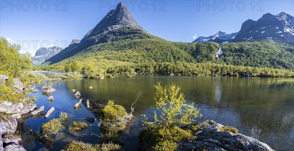 Lake Litlvatnet in Innerdalen High Valley