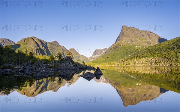 Lake Innerdalsvatna