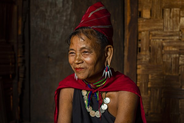 Old Kayan woman