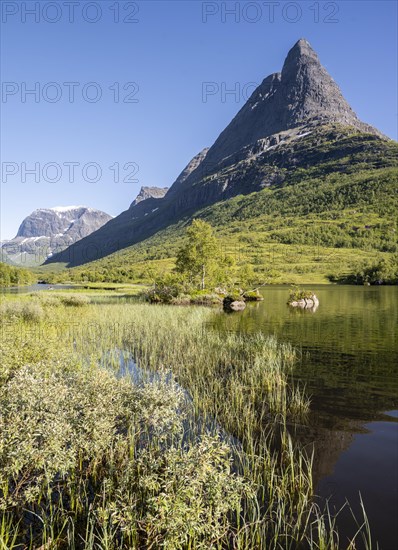 Lake Litlvatnet in Innerdalen High Valley