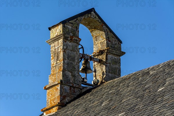 Church´s bell tower of Notre-Dame de Vassiviere