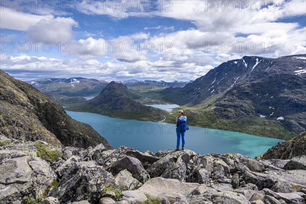 Hiking on the Besseggen Hike