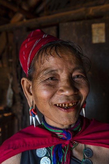 Old Kayan woman