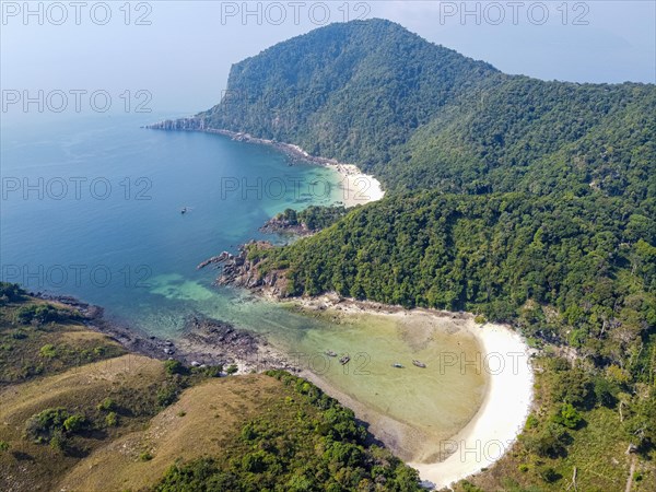 Aerial of smart island