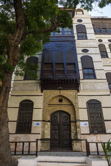 The Traditional Naseef houses in the old town of Jeddah