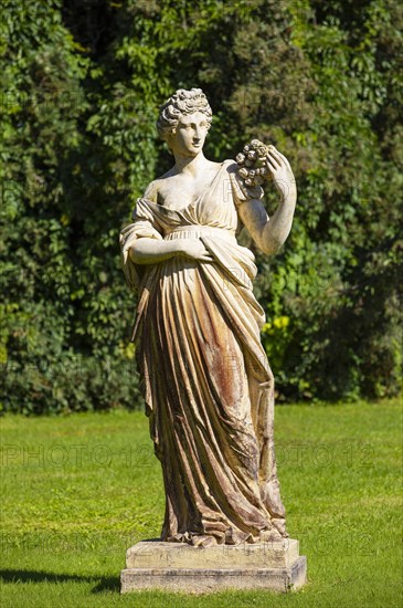 Ceres statue in the spa park