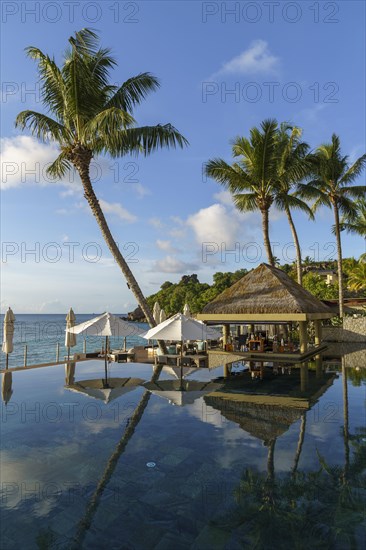 Poolside gazebo