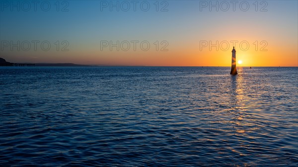 Lighthouse in Sunrise time in Shaldon