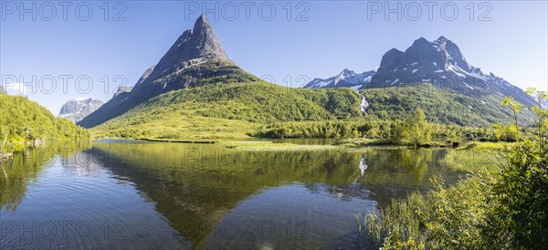 Lake Litlvatnet in Innerdalen High Valley