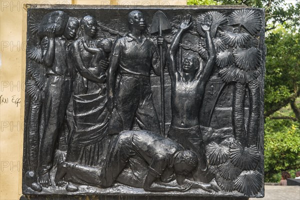 War statues on the Joseph Robert Monument