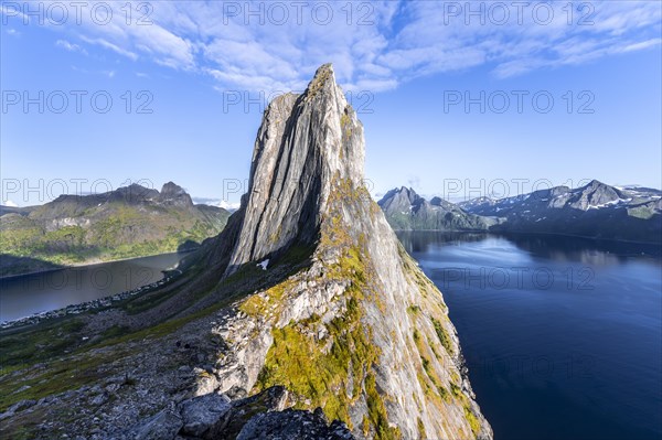 Steep mountain Segla