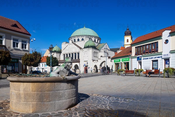 Fountain with fountain figure Vodnik