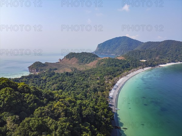 Aerial of smart island