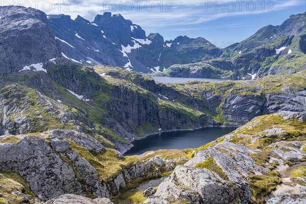 Lake Tennesvatnet and Krokvatnet