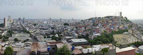 View from Mirador Faro Las Penas to the city