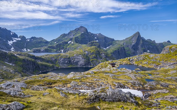 Lake Tennesvatnet and Krokvatnet