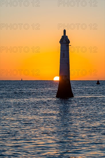 Lighthouse in Sunrise time in Shaldon