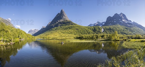 Lake Litlvatnet in Innerdalen High Valley