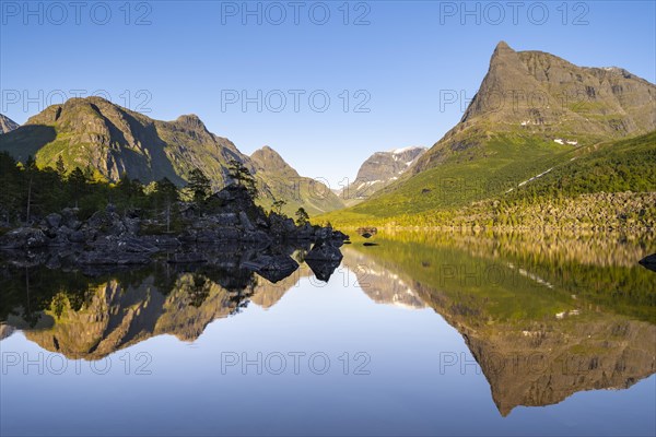 Lake Innerdalsvatna