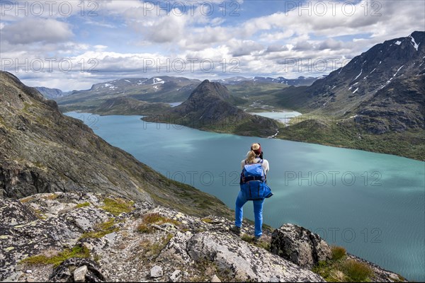 Hiking on the Besseggen Hike