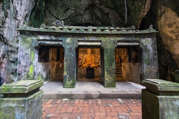 Little temple in a cave
