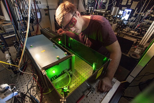 Laser laboratory of experimental physics at Heinrich Heine University Duesseldorf