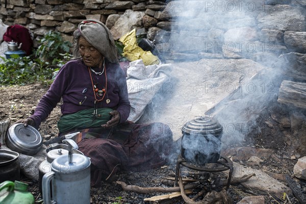 Elderly woman