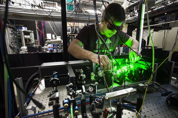 Laser laboratory of experimental physics at Heinrich Heine University Duesseldorf