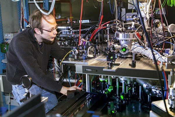 Laser laboratory of experimental physics at Heinrich Heine University Duesseldorf