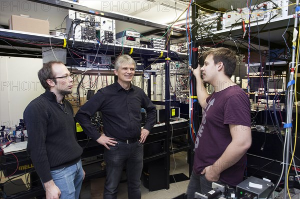 Laser laboratory of experimental physics at Heinrich Heine University Duesseldorf