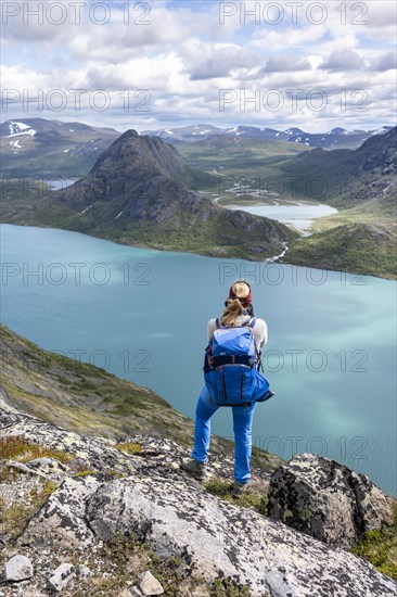 Hiking on the Besseggen Hike