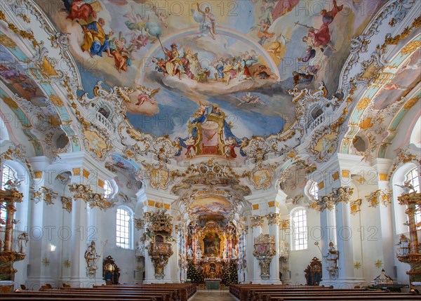 Interior of the Wieskirche
