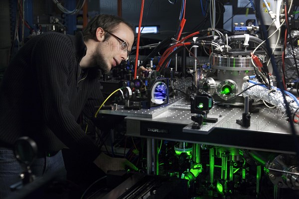 Laser laboratory of experimental physics at Heinrich Heine University Duesseldorf