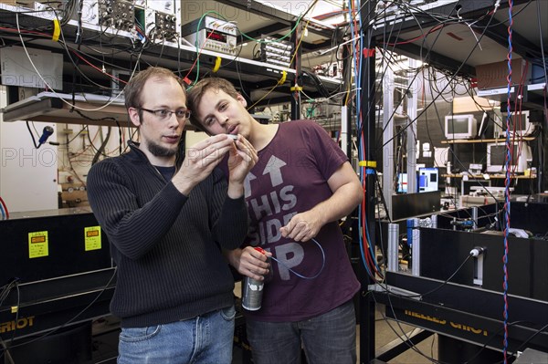 Laser laboratory of experimental physics at Heinrich Heine University Duesseldorf